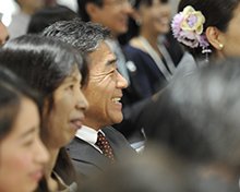 Japanese Scientologists hear Mr. Miscavige speak at Tokyo Ideal Org grand opening